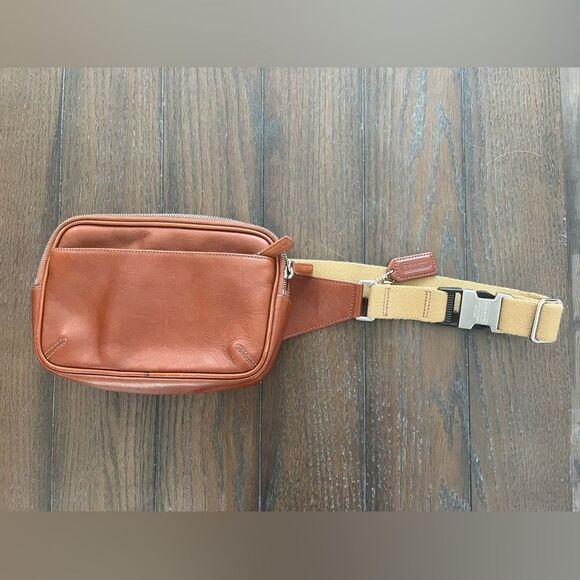 Coach Waist Belt Bag Fanny pack, British Tan - Picture 1 of 8